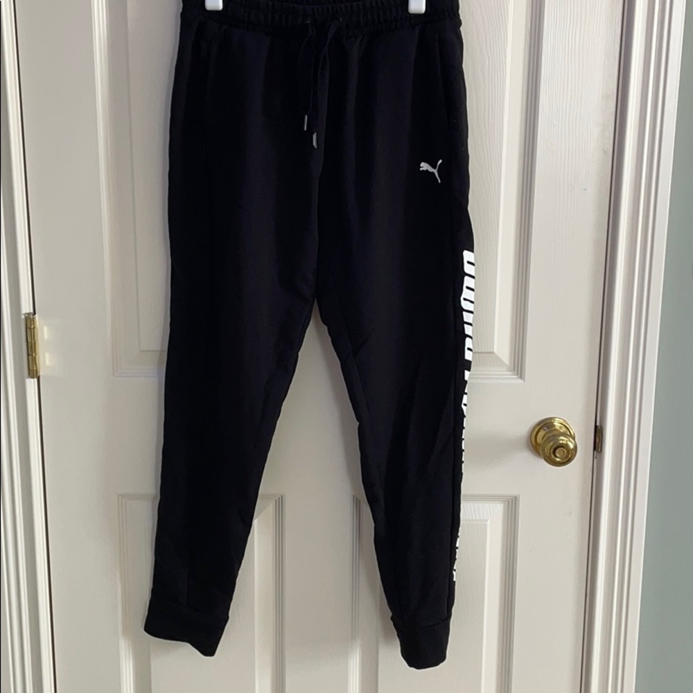 Black Puma Joggers